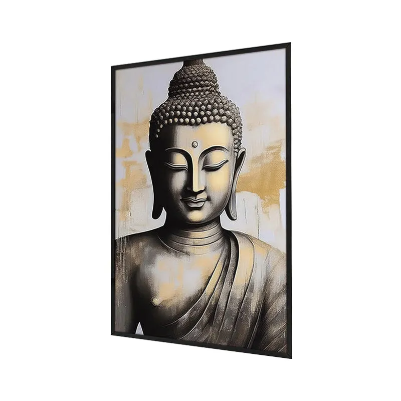 Sublime Smile Wall Painting With Frame media 3