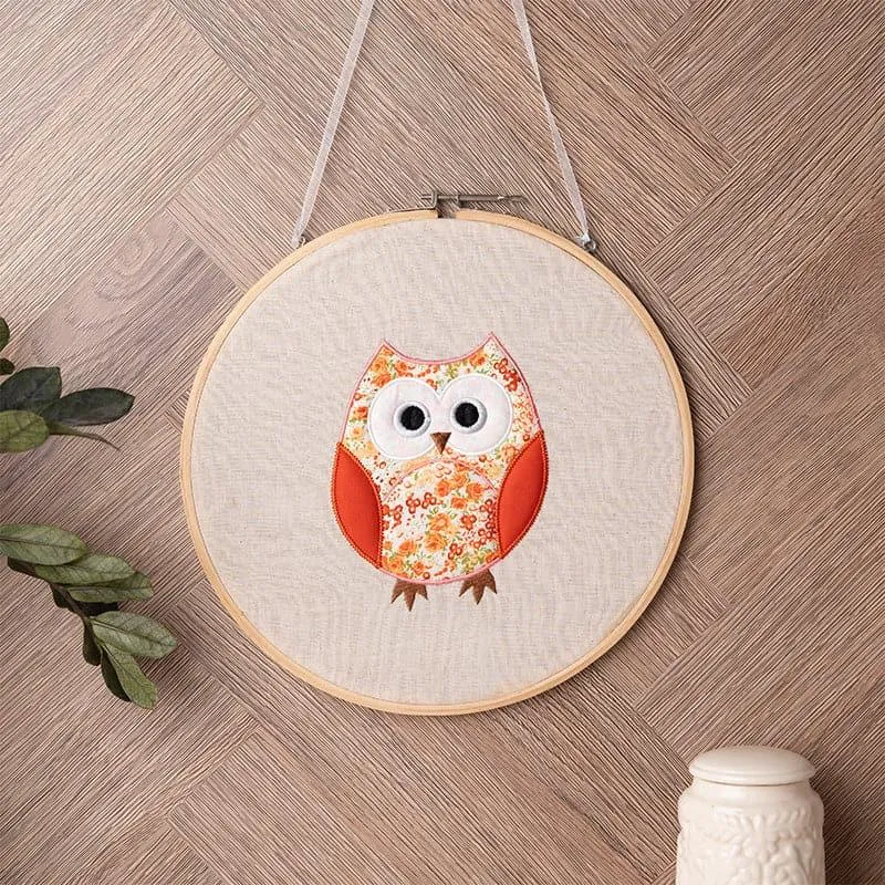 Hooter Fabric Wall Accent - Owlery Collection media 1