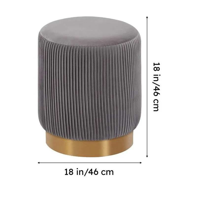 Lunaro Cushiq Ottoman - Grey media 8