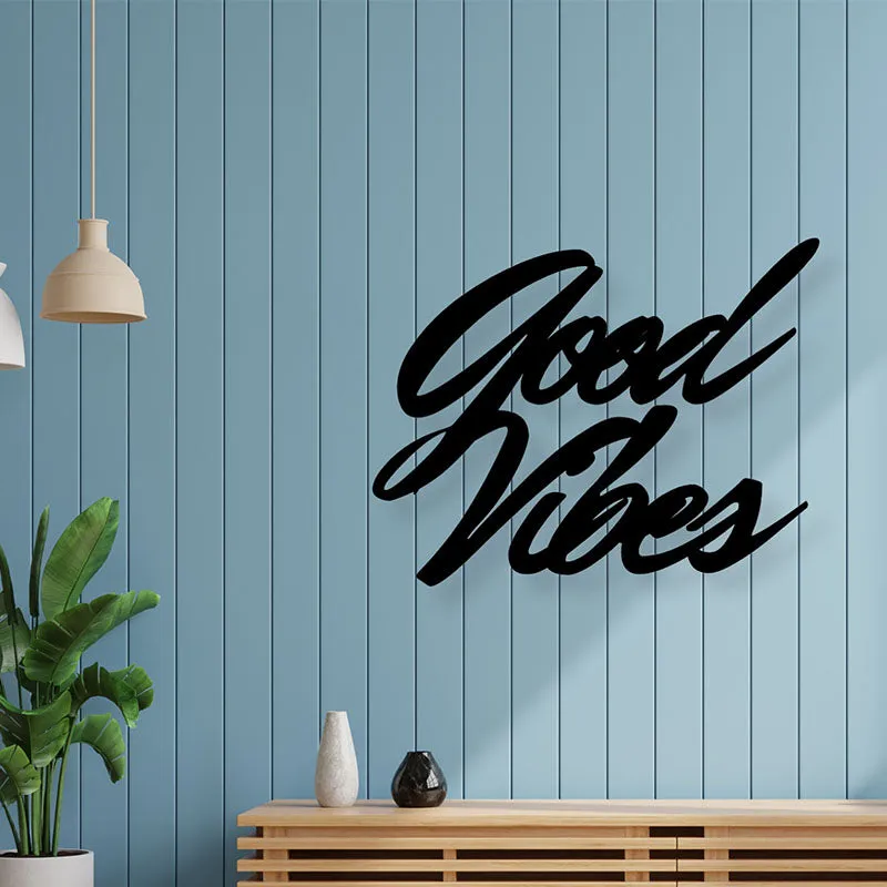 Good Vibes Iron Wall Accent media 1