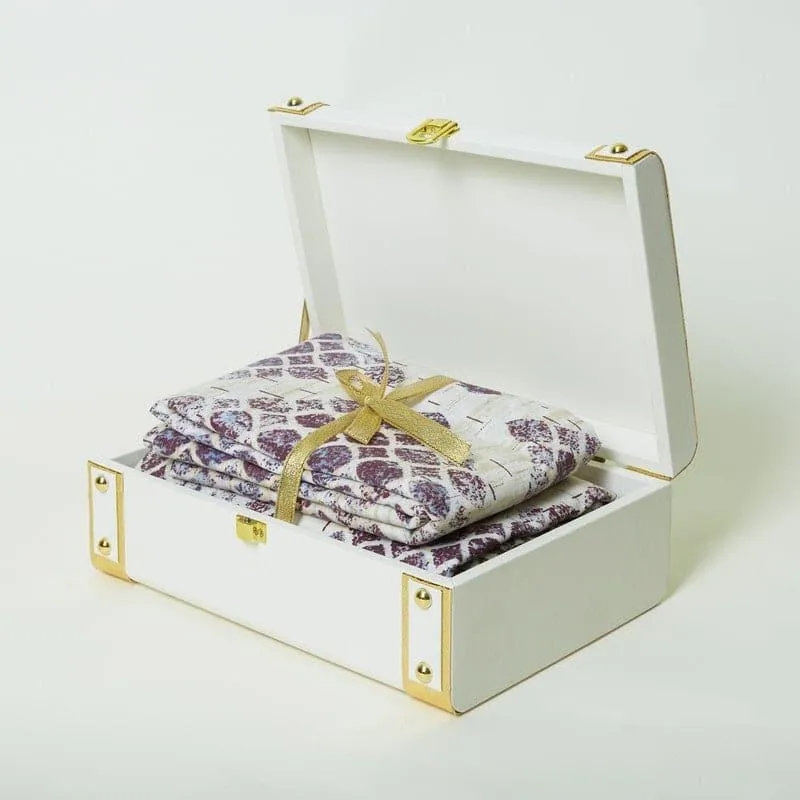 Swayam Merry Boota Bedsheet Gift Set media 1