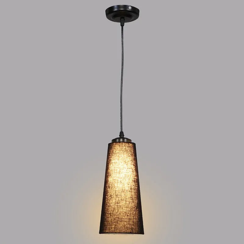 Solarae Metal Ceiling Lamp - Black media 6