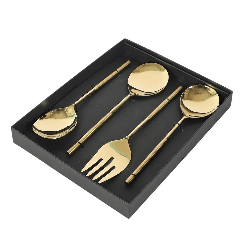 Elegant Steel Cutlery Set - Set Of Four media 5