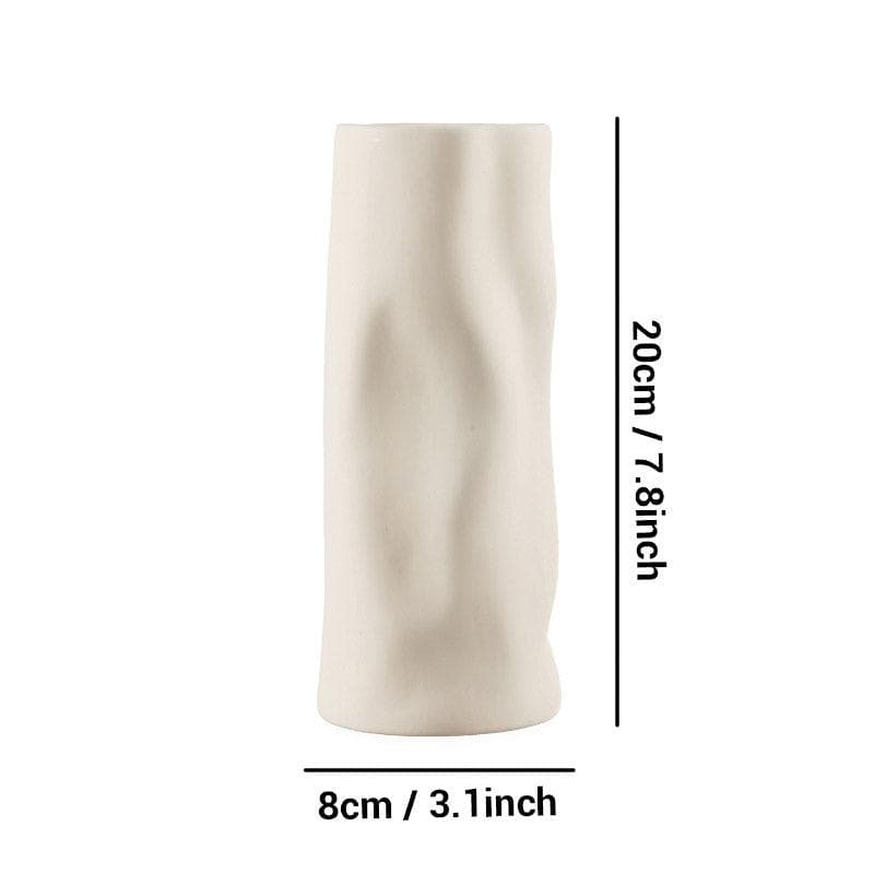 Flowy Fara Vase - White media 5