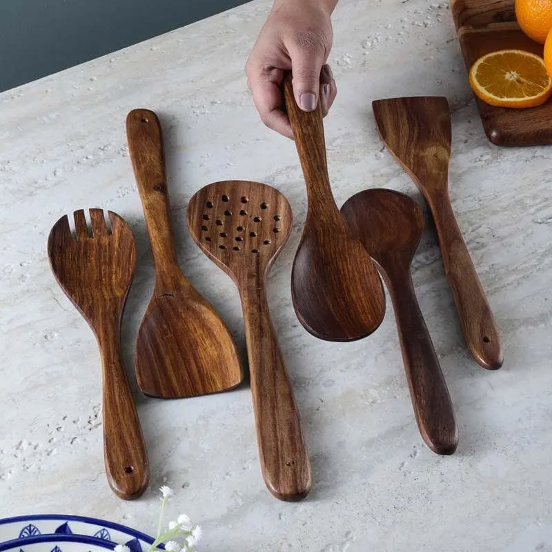 Vienna Serving Spoons - Six Piece Set media 3