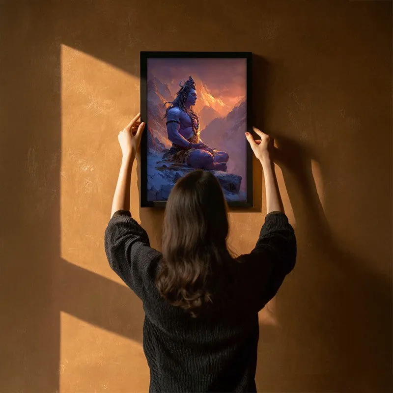 Mahadev in Deep Trance I Archival Paper Wall Art media 6