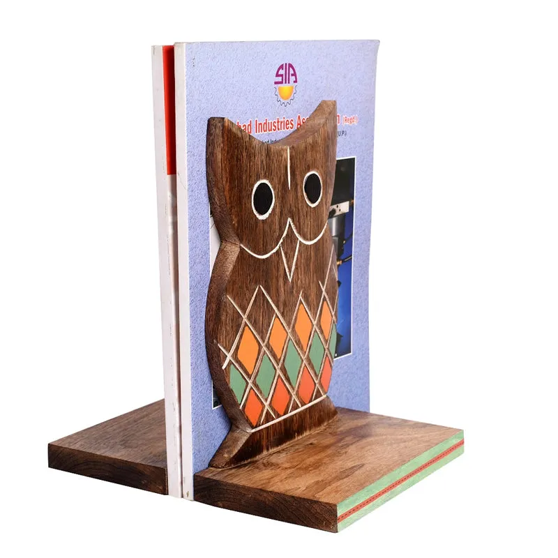 Wise Owl Guard Book End media 3