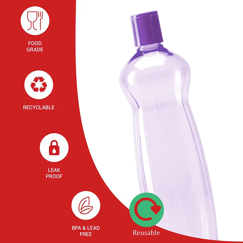 Milton Vessla Bottle (Purple, 1000 mL Each) - Set Of Six media 4