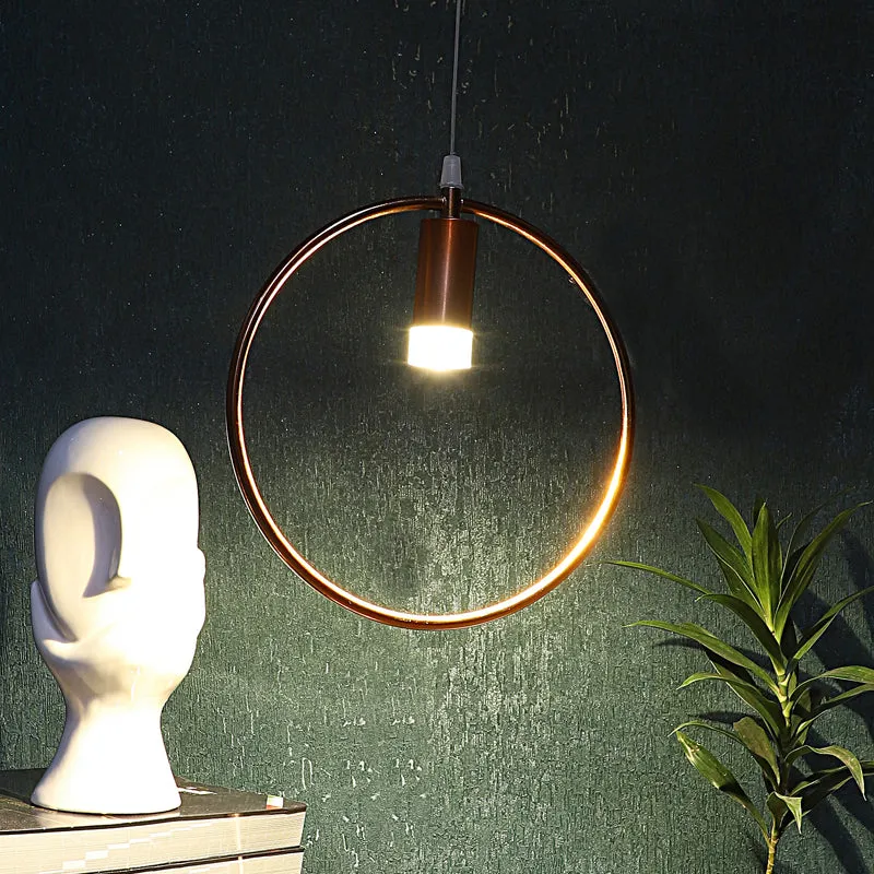 Coppre II Iron Ceiling Lamp media 1