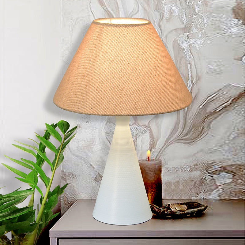 Beige & White