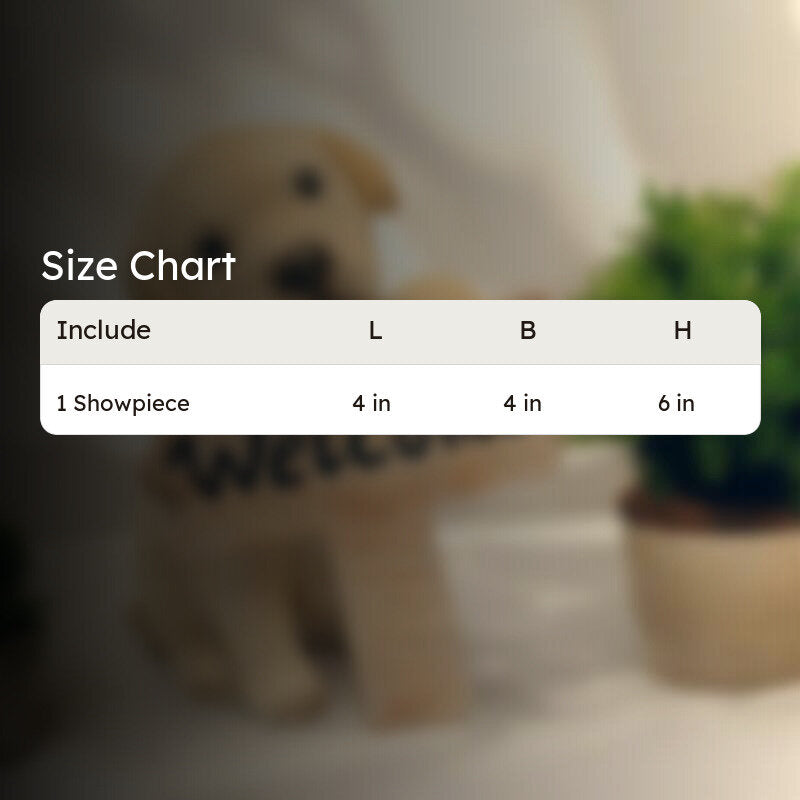 Woof Welcome Showpiece media 6