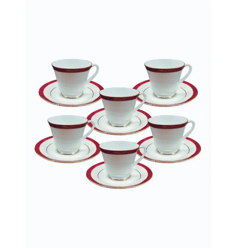 Noritake Brivon Cup & Saucer (215 mL Each) - Set of Six media 4