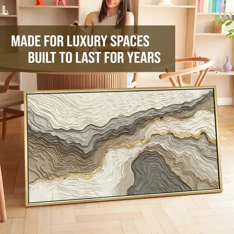 Azure Rhythm Canvas Wall Art media 6