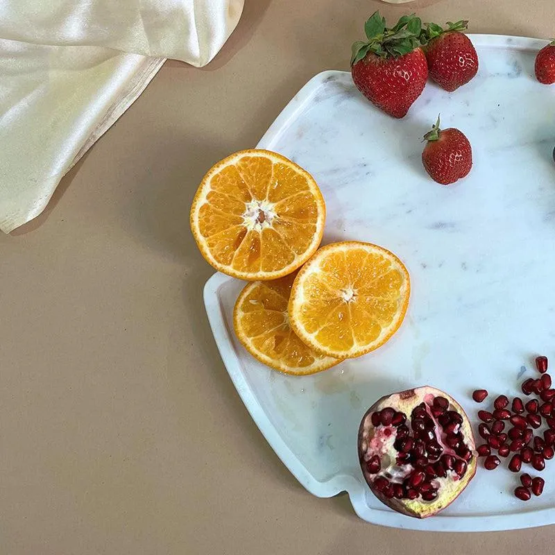 Sorella Hexagon Marble Platter media 4