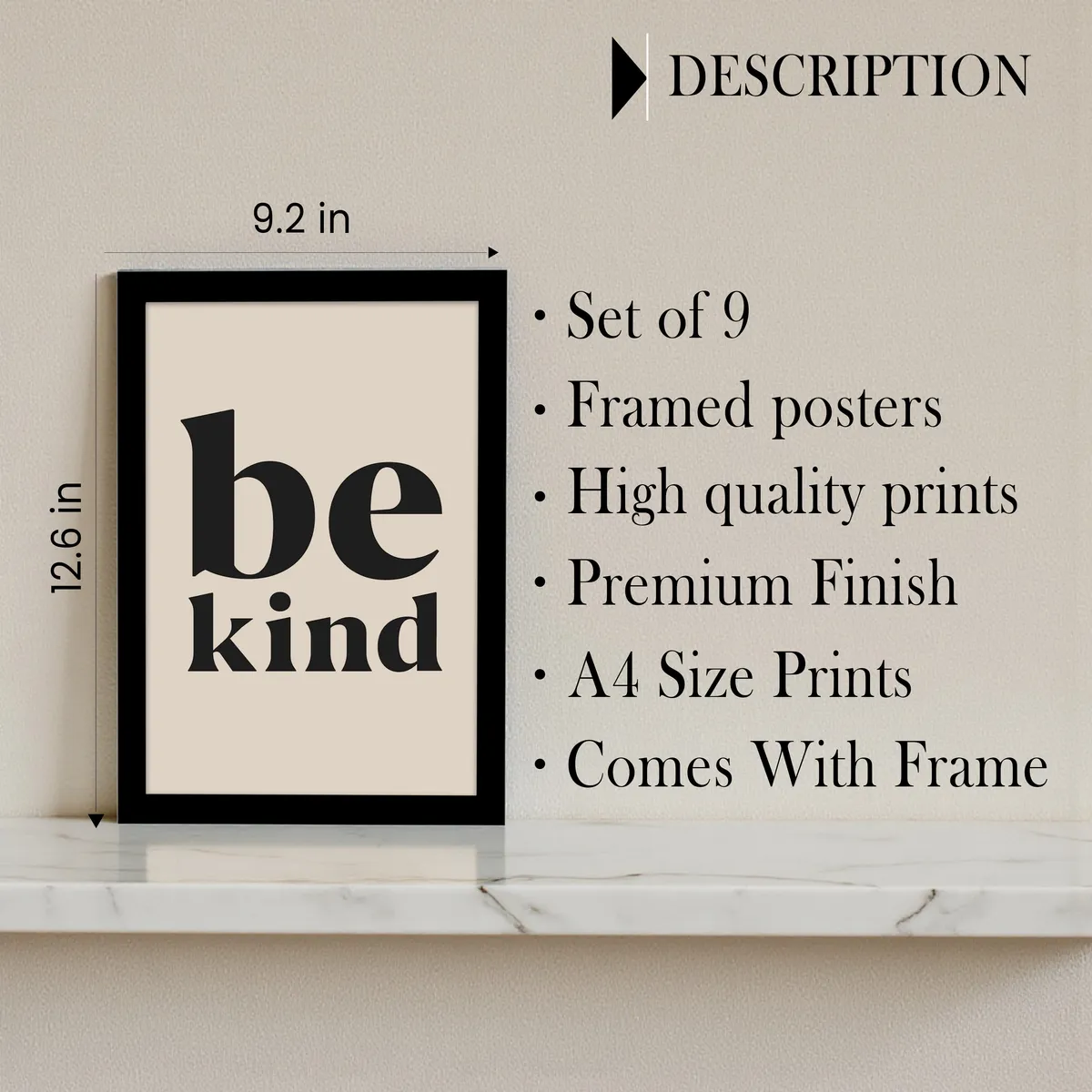 Graphia Line Art Paper Wall Painting - Set Of Nine media 6
