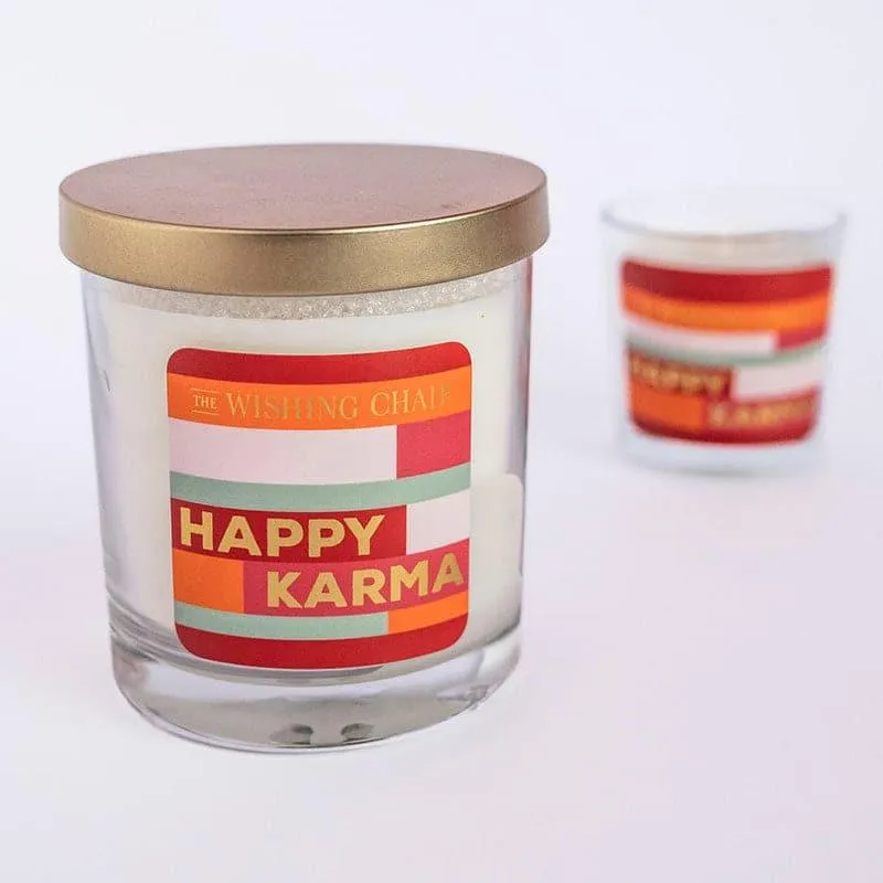 Happy Karma Soy Wax Scented Jar Candle media 3