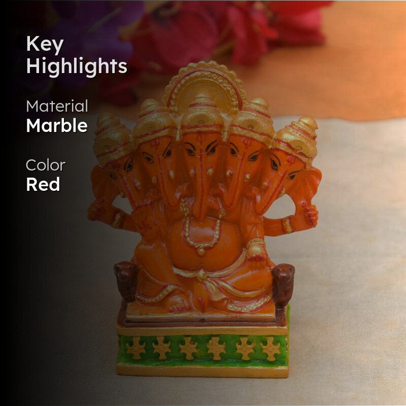 Panch Mukhi Ganesha Idol media 2
