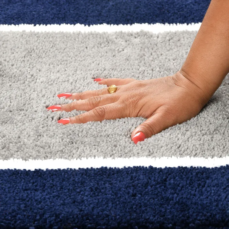 Zyra Cotton Bath Mat - Grey media 8