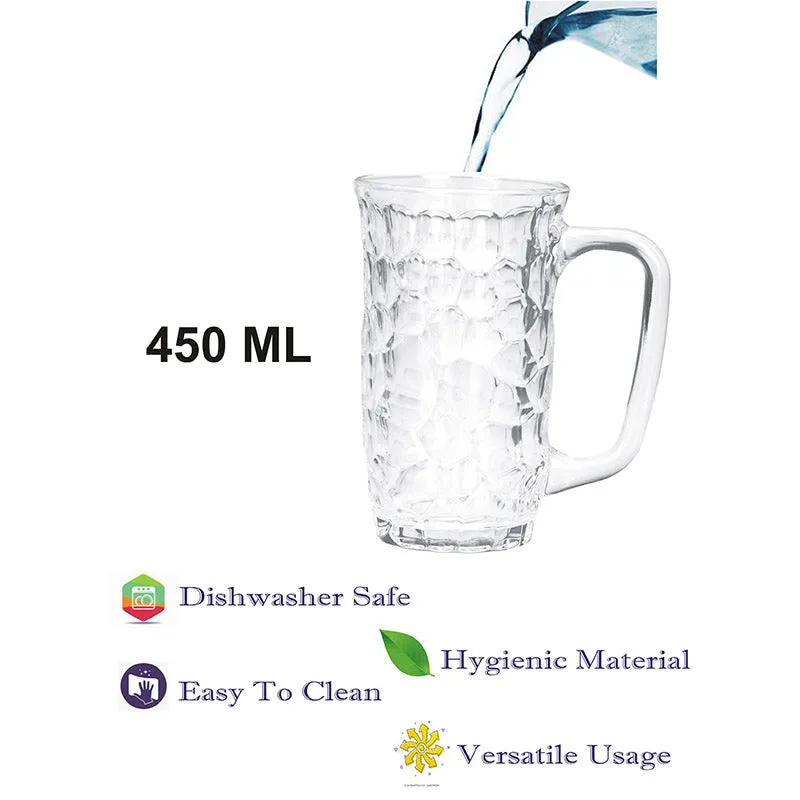Luka Beer Mug (450 ML) - Set Of Two media 4