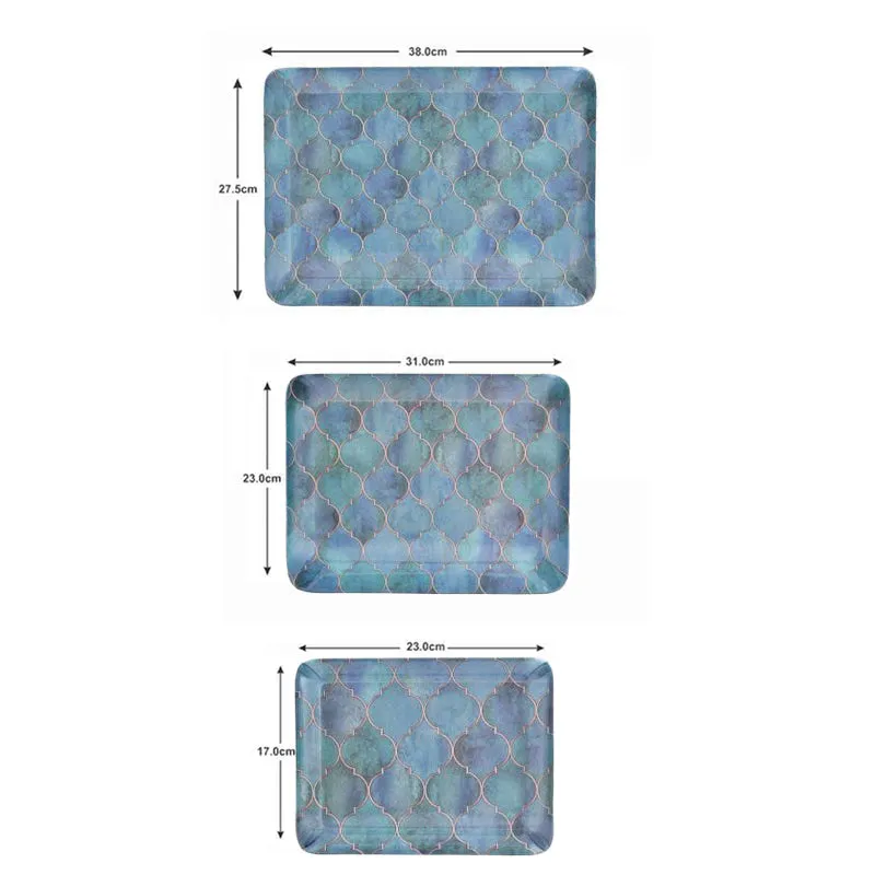 Moroccan Fervour Serving Tray - Set Of Three media 5