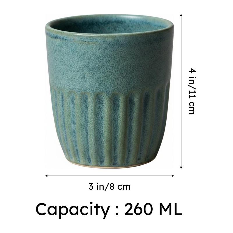 Artisan Earth Kulhad (Green) - Set Of Two media 6