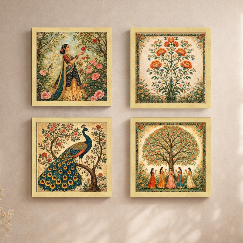 Divine Nature Paper Wall Art - Set Of Four media 5