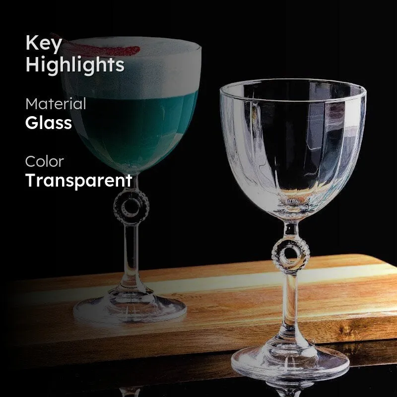 Pasabahce Olivia Wine Stem Glass (270 ML) - Set Of Two media 2