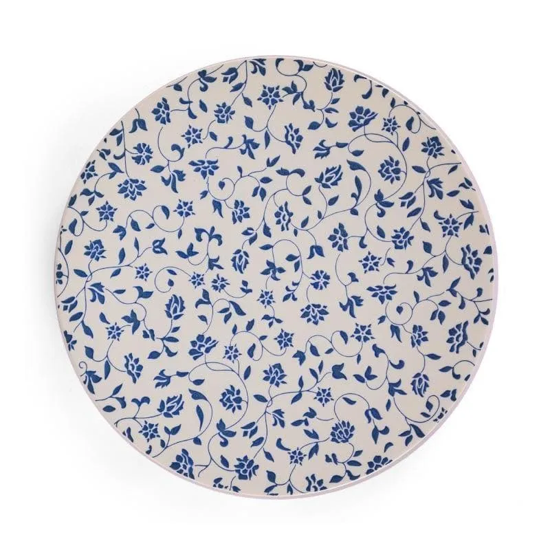 Pop Of Blue Porcelain Plate media 4