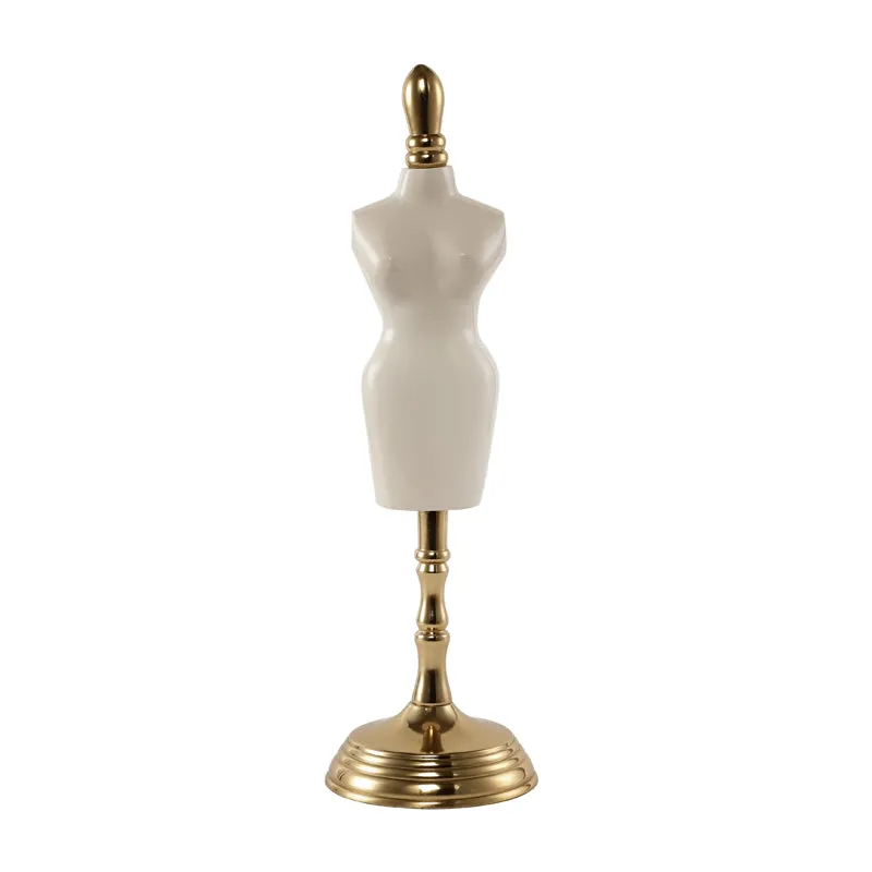 Mini Mannequin Showpiece - White media 3