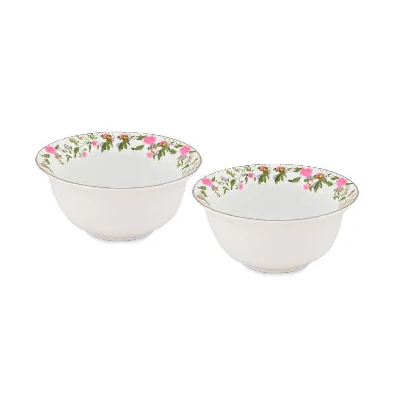 Monsson Lily Soup Bowl - Set Of Two media 4