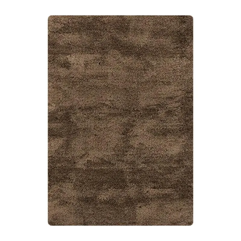 Nuo Luxe Micro Fiber Area Rug - Chocolate Brown media 5