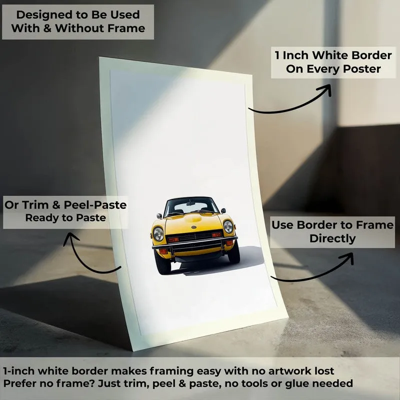 Yellow Racer Wall Poster media 9
