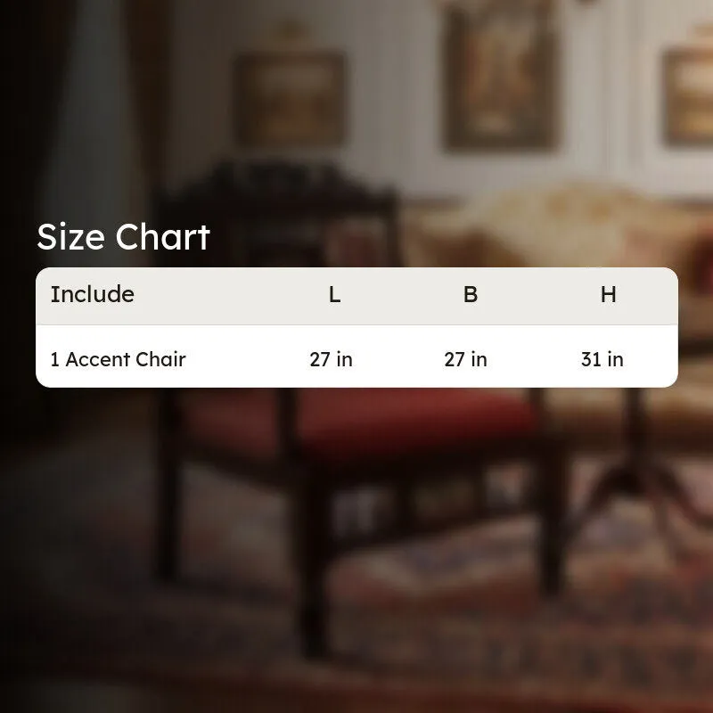 Riviera Teak Wood Accent Chair media 8