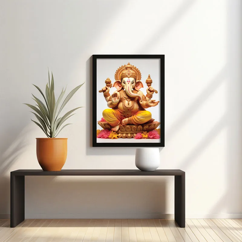 Ganesha Gyan Wall Art media 1