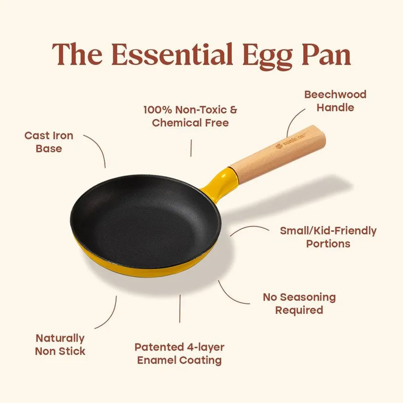 Cumin Co Enamel Cast Iron Frying Pan - 500 mL media 4