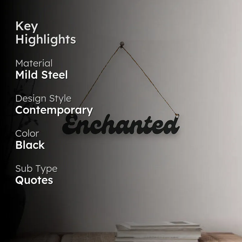 Enchanted Mild Steel Wall Accent media 2