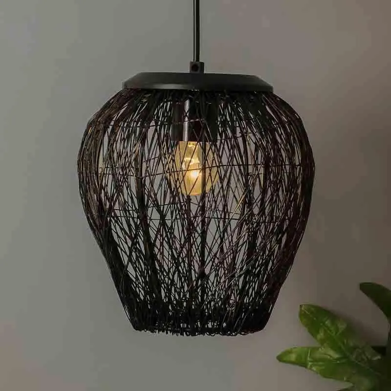 Tulip Metal Ceiling Lamp - Black media 3