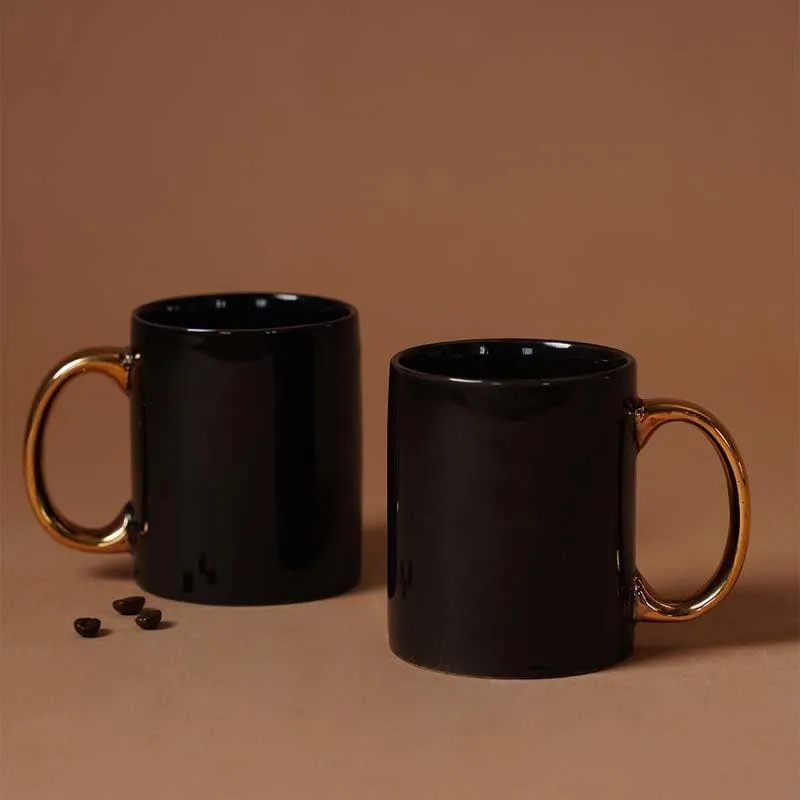 Solomon Ceramic Coffee Mug (320 mL Each) - Set of Two media 5