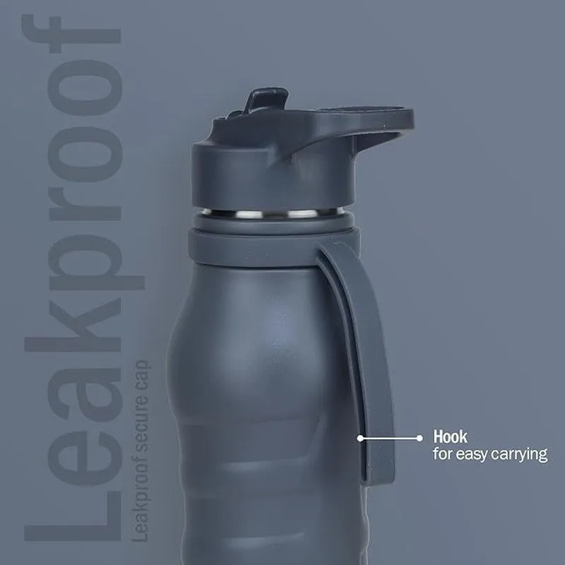 Epiquencher Hot & Cold Thermos Water Bottle (Grey) - 750 mL media 7