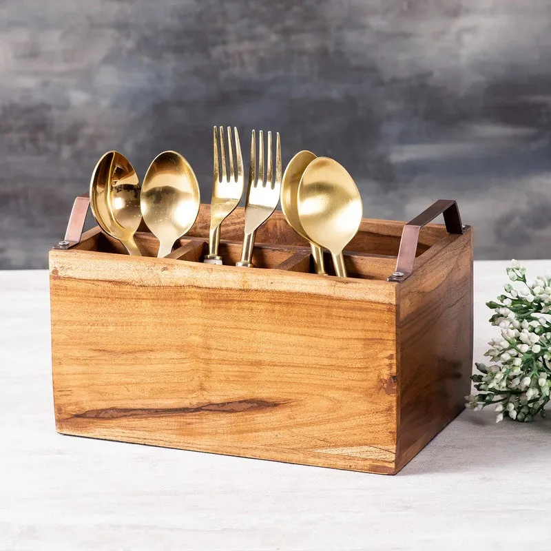 ServeCraft MDF Cutlery Stand media 1