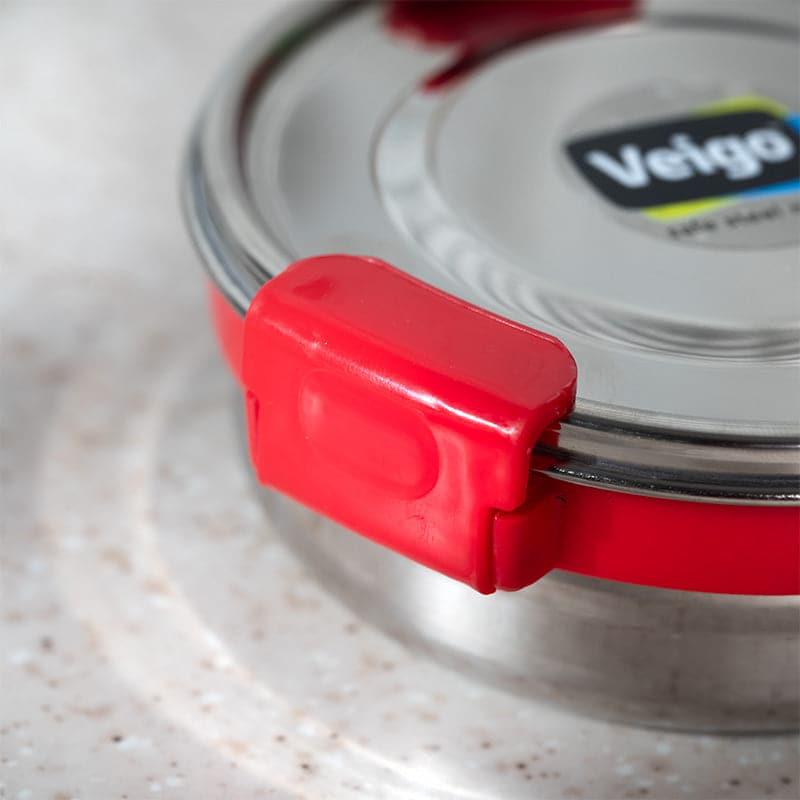 Clip Lock Lunch Box (275 mL) - Red media 4