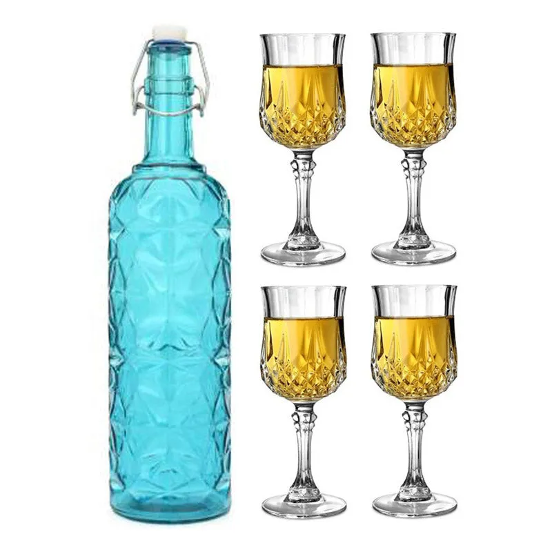 Peregrine 1000 mL Water Bottle With (100 mL) Glasses - Five Piece Set media 3