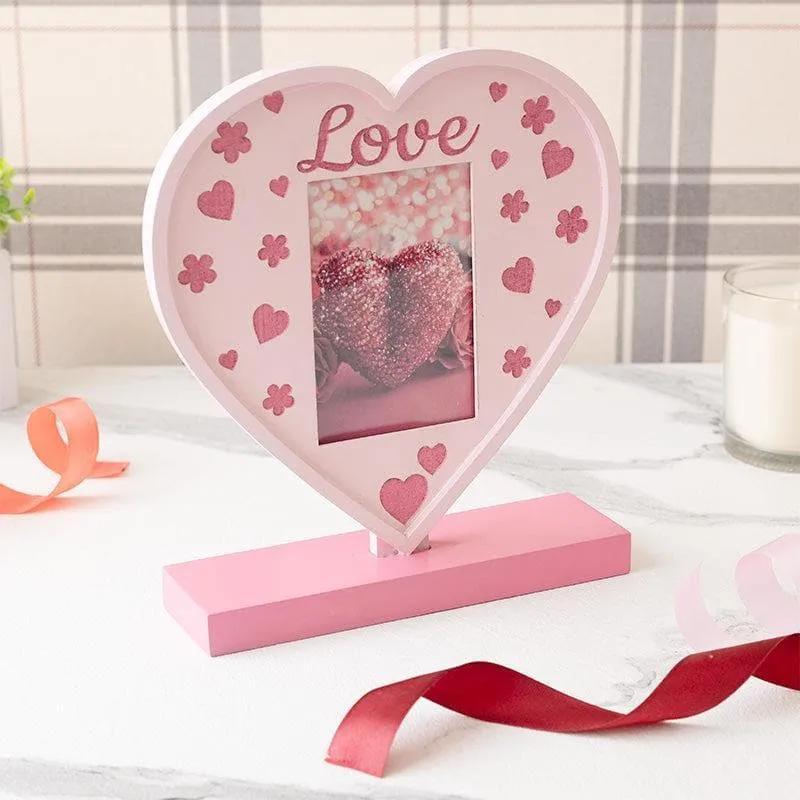 Love Gallery Photo Frame - Pink media 1