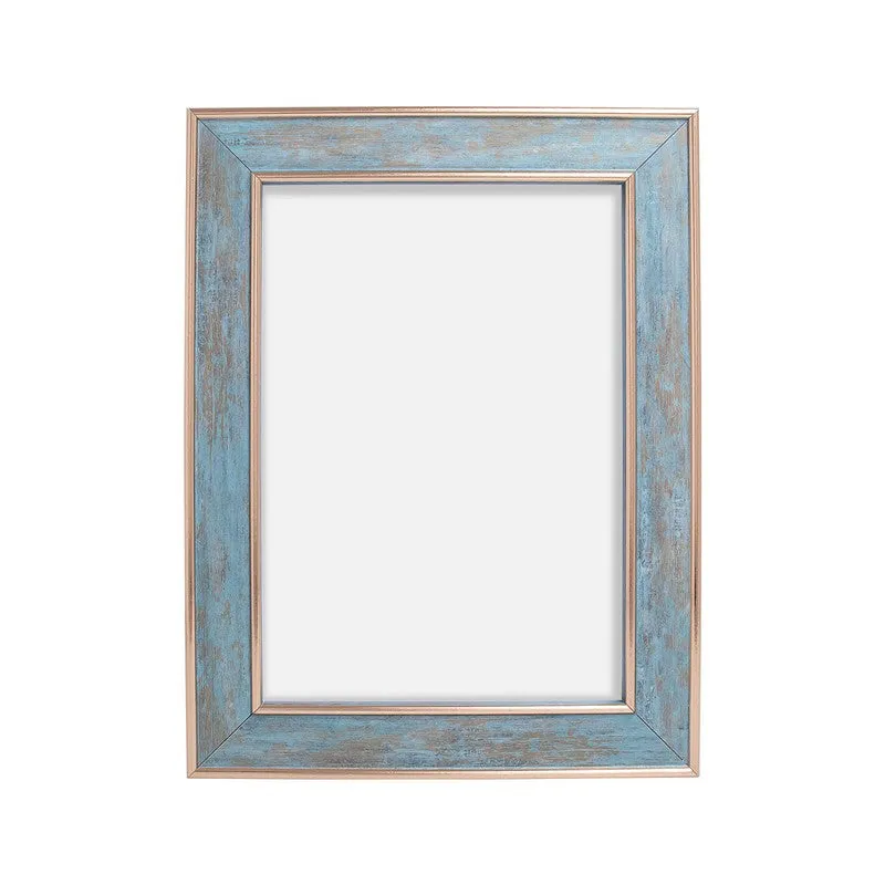 Nova Brushed Photo Frame - Blue & Gold media 5