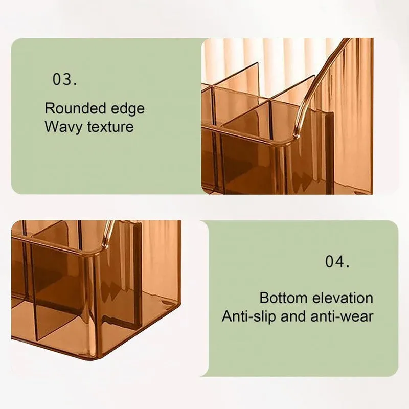 Opulent Space Plastic Desk Organizer media 5
