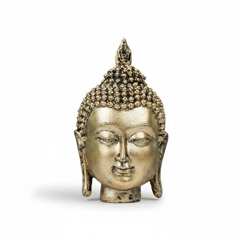 Serene Glow Buddha Decor Showpieces - Gold media 3