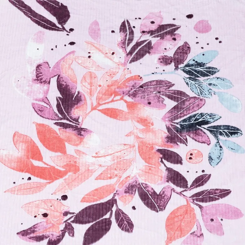 Monte Carlo Blossom Dreamscape Blanket (Pink) - 900 GSM media 6