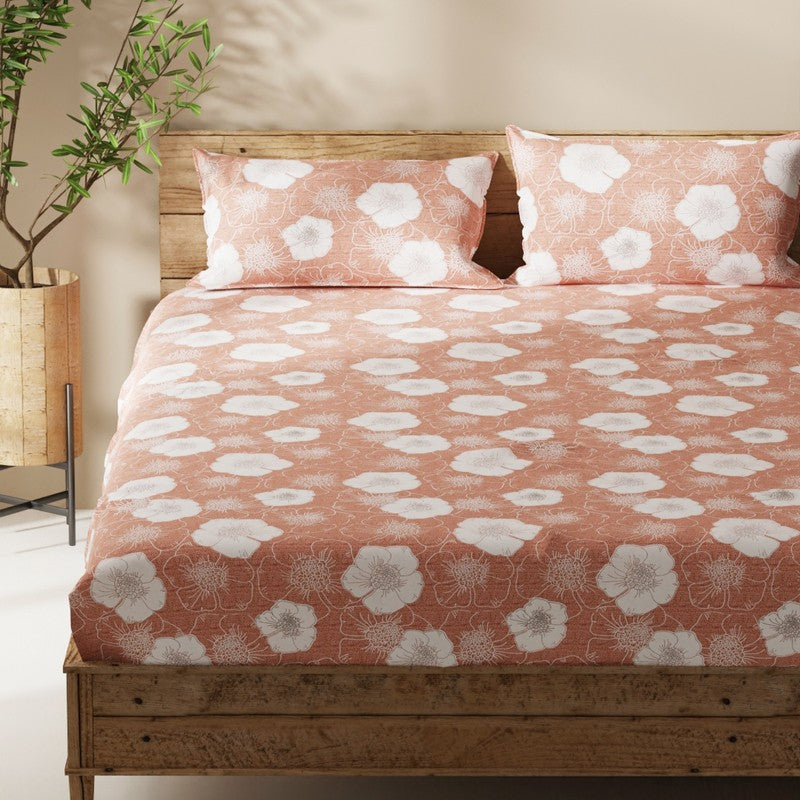 Gryvon Bedsheet (Orange) - 115 GSM media 4