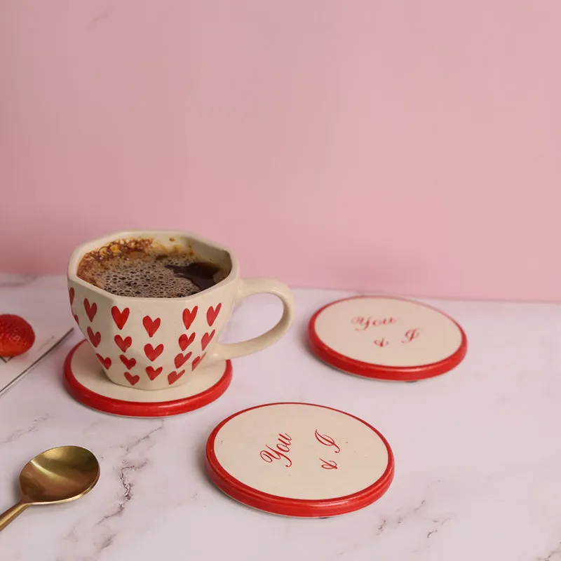 You & I Ceramic Coaster media 5