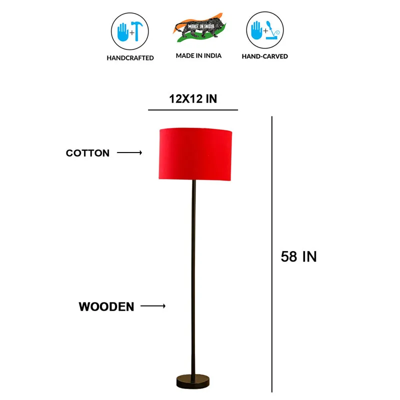Cotin I Rodin Floor Lamp - Red media 6
